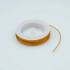 Kapton Insulated In-Vacuum Wire, High Voltage, Stranded Core, 26 AWG, 0.062″ Insulation Dia, 10,000 VDC, 3 Amps, 15′ length - A7325-1-WR - MPF Products, INC.