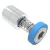 Captive Screw, 4-40 Thread, Press-in, TORX®, Smooth Blue Knob -- 52-16-53-4-008