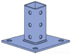 Channel/Strut Post Base - P9012 GR - Atkore International