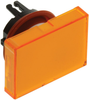 Lens, Rectangular, Amber; Lens Shape Idec - 74K3645 - Newark, An Avnet Company