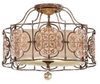 Semi-Flush Mts.-Drum Shade - 398003 - Light Center (The)