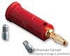 Banana Plug, 5A, Screw, Red; Gender Pomona - 77B5885 - Newark, An Avnet Company
