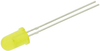 Led, Yellow, T-1 3/4 (5Mm), 8Mcd, 583Nm; Led Color Dialight - 30K0571 - Newark, An Avnet Company