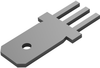 Terminal, Male Pcb Disconnect, 1.6Mm; Tab Size Metric Amp Te Connectivity - 96W7287 - Newark, An Avnet Company
