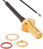 Rf Cable, Rp Sma Jack-Amc4 Plug, 400Mm; Connector To Connector Amphenol Rf - 33AH2521 - Newark, An Avnet Company