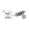 Any Combination of Size 0 hubs, Bellow and clamps can be assemble to form a Modular Coupling -- S50SFX-00038118 - Image