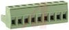 Plug, Terminal Block; 12 A; 250 V; 5.08mm; 24 AWG/kcmil (Min.); 9; Screw; 4 kV - 70054846 - Allied Electronics, Inc.