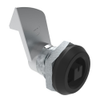 Quarter-Turn Cam Latch, 7 mm Square Recess, 23mm  Grip, Sealed, Zinc Alloy, Powder Coat, Black - E5-6-045-510 - Southco