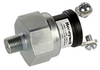 LE Series Low Pressure Switch, falling set point (factory set), 130 psig true gage, 1/8-27 NPT port, SPST-NO output with gold contacts, cold-rolled steel base, Kapton® diaphragm (Nitrile O-ring), -- LER01300TBPNKBAA01 - Image