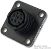 Circular Connector Receptacle, Size 11, 8 Position, Panel; Product Range Amp - Te Connectivity - 46F1122 - Newark, An Avnet Company