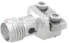 SMA Female PCB Connector End Launch Clamp/Solder (Captive Contact) Attachment Microstrip/Coplanar Launch, 0.010 inch - FMCN1489 - Fairview Microwave Inc.