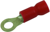 Terminal, Ring Tongue, #6, Crimp, Red; Stud Size - Metric Multicomp Pro - 34P2331 - Newark, An Avnet Company