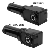 Hypoid Series 33A7 DC Right Angle Hollow Shaft SCR Rated 90V & 180V Gearmotors -- 3034 - Image