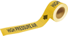 Brady Pipe Markers-To-Go B-736 Yellow Plastic Self-Adhesive Pipe Marker - 1 in Height - 8 in Length - Printed Msg = HIGH PRESSURE AIR - 20437 - 754473-20437 - R. S. Hughes Company, Inc.