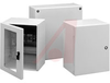 ENCLOSURE;INSTRUMENT;NEMA 4;HINGED COVER;INLINE;300X250X150MM;STEEL;LTGRAY - 70066797 - Allied Electronics, Inc.