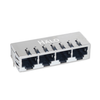 Modular/Ethernet Connector (RJ45) Jacks With Magnetics - 5843-HFJ14-E2450ERL-ND - DigiKey