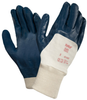 Ansell Hylite 47-400 Blue 8.5 Knit Full Fingered Work & General Purpose Gloves - Nitrile Palm Only Coating - 076490-05932 - 076490-05932 - R. S. Hughes Company, Inc.