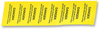 Label, Danger Isolate, Sheet Of 8; Label Type Te Connectivity - 97H3396 - Newark, An Avnet Company