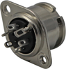Din Audio / Video Connector, Socket, 5, Panel Mount, Plastic Body, Silver Plated Contacts Rohs Compliant Lumberg - 78R9071 - Newark, An Avnet Company