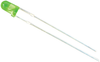 Led, 3Mm, Green, 80Mcd, 570Nm; Led Color Vcc (Visual Communications Company) - 57P7123 - Newark, An Avnet Company