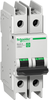 Mcb, 2 Pole, 25A, 440Vac, Din Rail; Product Range Schneider Electric - 25AC3521 - Newark, An Avnet Company