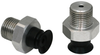Flat suction cup (round) for smooth or slightly rough surfaces PFYN 10 NBR-55 G1/8-AG - 10.01.01.00279 - Schmalz Inc.
