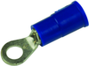 Terminal, Ring Tongue, #6, 14Awg, Blu; Stud Size - Metric 3M - 73J6048 - Newark, An Avnet Company