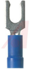 TERMINAL,FORK VINYL INSULATED; 16-14AWG; #6 STUD - 70044412 - Allied Electronics, Inc.