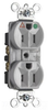 Duplex/Single Receptacle - TRIG8200-GRY - Thomas & Betts Corporation
