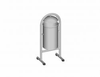 Vasura Litter Bins, Steel, With Lid, Without Ashtray - 5934799 - Erlau