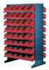 Storage Shelving with Bins - QPRD-100 - Simplastics