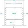 Shipping Label - Pinfeed - 111600 - Western Numerical Control