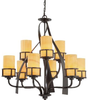 Mid. Chandeliers-Glass Up - 307261 - Light Center (The)