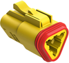 Automotive Housing, Plug, 3Pos, 13A, Yel; Product Range Amphenol Sine/tuchel - 36AJ7964 - Newark, An Avnet Company