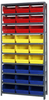 Storage Shelving with Bins - 1875-000-10 - Simplastics