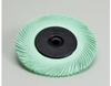 3M Scotch-Brite Ceramic BB-ZB Radial Bristle Brush - Coarse Grade - 1 1/4 in Center Hole - 7 5/8 in Outside Diameter - 64639 - 048011-64639 - R. S. Hughes Company, Inc.