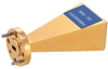 Standard Gain Horn Waveguide Antenna, WR-15, 50 GHz to 75 GHz, UG-385/U-Mod Round Cover Flange, 20 dBi Nominal Gain - FMWAN1011 - Fairview Microwave Inc.