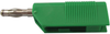 Banana Plug, Stacking, 4Mm, 30A, Green; Gender Multicomp - 80P3584 - Newark, An Avnet Company