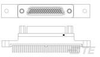 D-Shaped Connectors - 1532272-4 - TE Connectivity