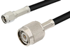 SMA Male to TNC Male Cable 12 Inch Length Using PE-C195 Coax - PE36058-12 - Pasternack