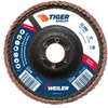 5 Tiger Angled (Radial) Ceramic Flap Disc 40C 7/8 Arbor Hole - 51318 - Weiler Abrasives
