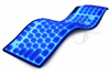 Modtek Flexible EL Illuminated Keyboard - USB - 121006 - Xoxide