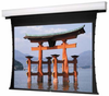 Video Format Ceiling Tab Tensioned Recessed Electric Projection Screen. - Wide Format - Visual Sound, Inc.