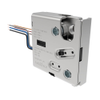 Electronic Rotary Push-to-Close Latch, Delayed Relock, Rear Trigger, No Connector, 1/4-20 Thread, Steel Housing, Nickel Plated - R4-EM-R712-172 - Southco