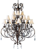 13577AF/CRY081/SHD62 Large Chandeliers-Candle - 699879 - Capital Lighting, Inc.