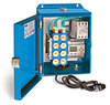 PurgeX Infrared Sensing Lubrication System with 8 Air-Operated PurgeX Pumps, Nema 12 Enclosure, 100-240VAC 50/60Hz -- B3651-108