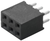 Board-Board Connector Socket, 6Way, 2Row; Connector Systems Samtec - 11P7242 - Newark, An Avnet Company