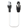 Fast Ethernet Cat5e, double-ended cord set, RJ45 male, -- 0985 YM57530-W 104 - Image