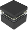 Enclosure, Heavy Duty, Diecast, Ip66, Multipurpose, 90 Mm, 160 Mm, 160 Mm, Aluminium, Black Rohs Compliant Deltron Enclosures - 46Y2746 - Newark, An Avnet Company