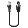 Fast Ethernet Cat5e, double-ended cord set, RJ45 male, -- 0985 YM57530-BK 104 - Image